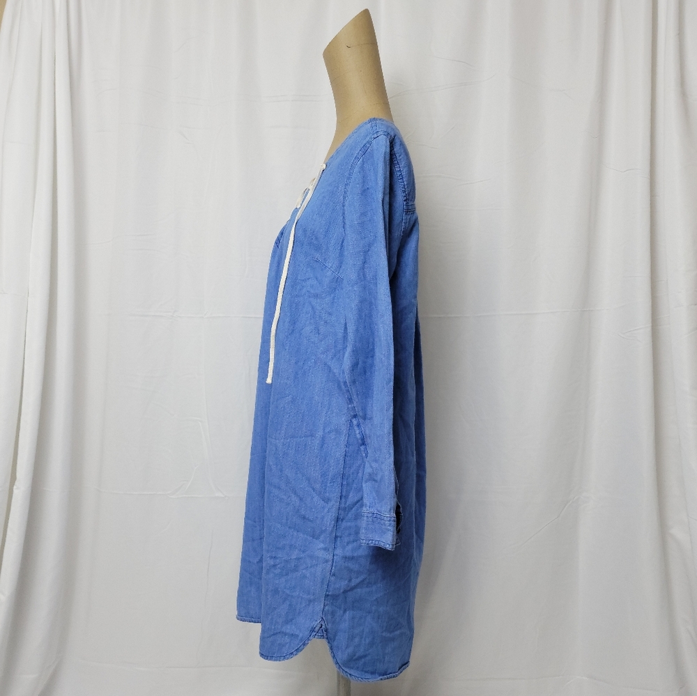 Old Navy Denim Midi Dress M - Picture 2 of 5